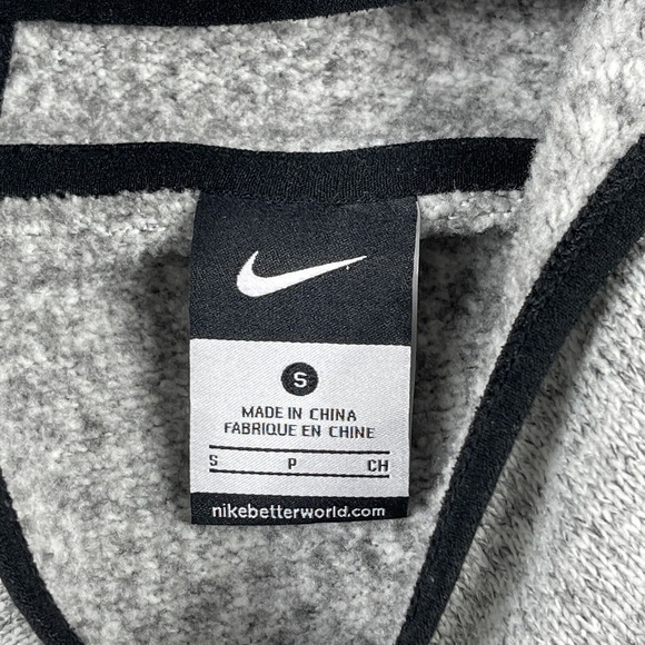 Nike Sweatshirt Womens Small Gray Pullover Hoodie Hypernatural Therma Gym Casual - Picture 4 of 16